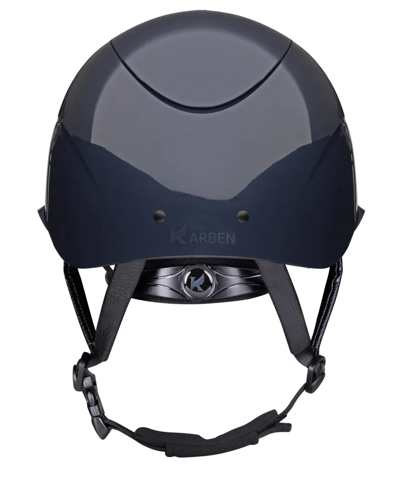 Shires Karben Alina Ellipse Riding Hat - Navy/Rose Gold-3