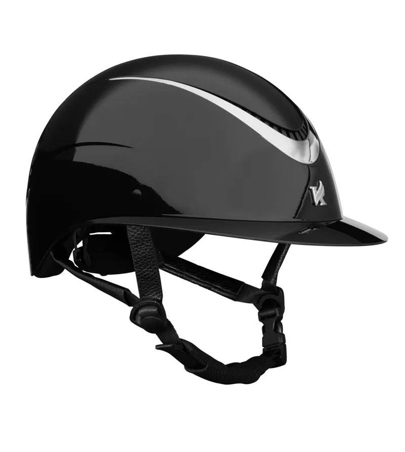 Shires Karben Alina Ellipse Riding Hat - Black/Gunmetal-1