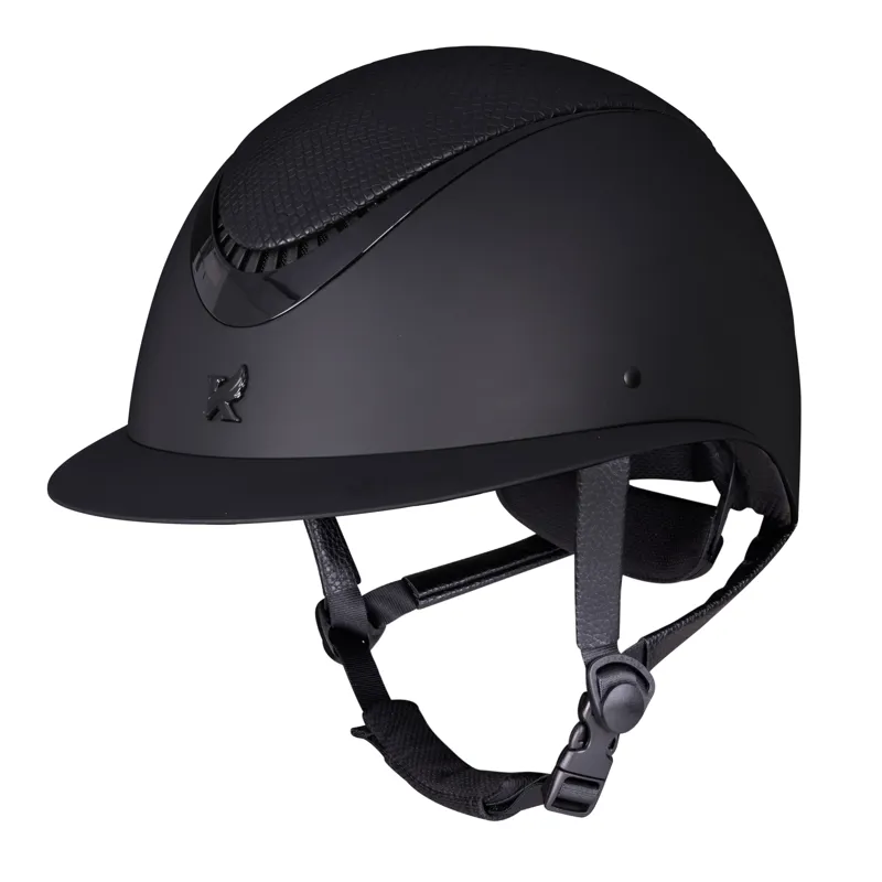 Shires Karben Lorah Ellipse Riding Hat - Black-2
