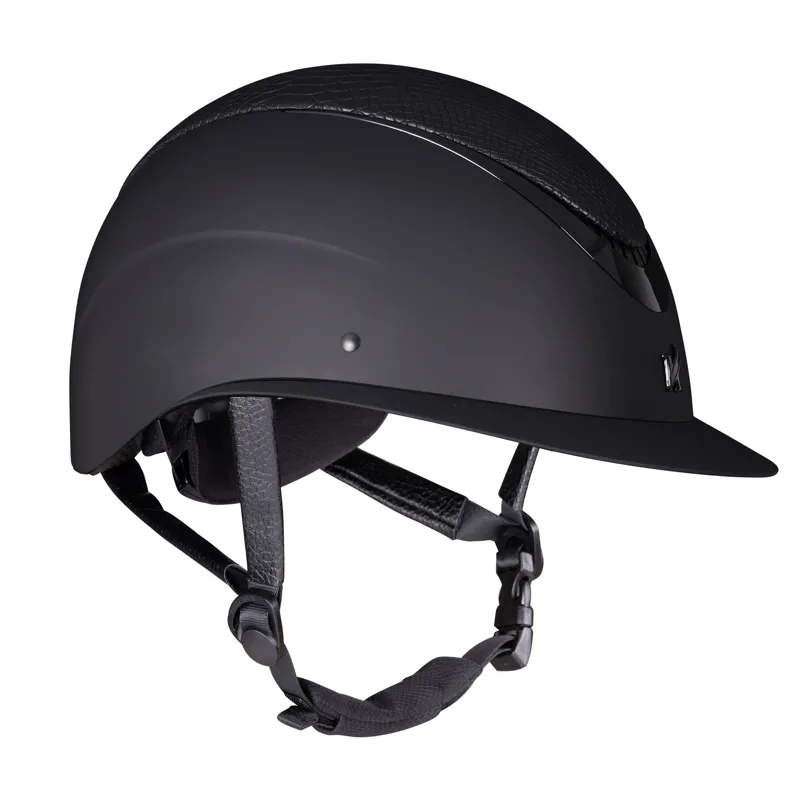 Shires Karben Lorah Ellipse Riding Hat - Black-1