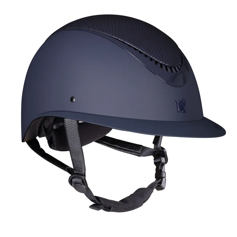 Shires Karben Lorah Ellipse Riding Hat - Navy-1