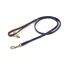 Shires Digby and Fox Padded Leather Dog Lead - Navy