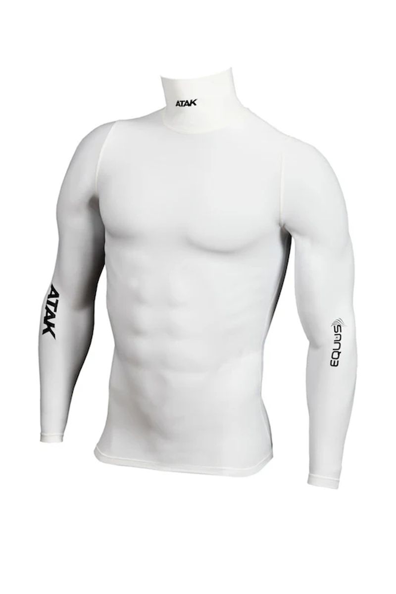 ATAK Unisex Equus Compression Shirt - White