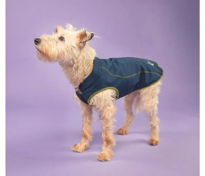 Shires Digby and Fox Softshell Dog Coat - Navy