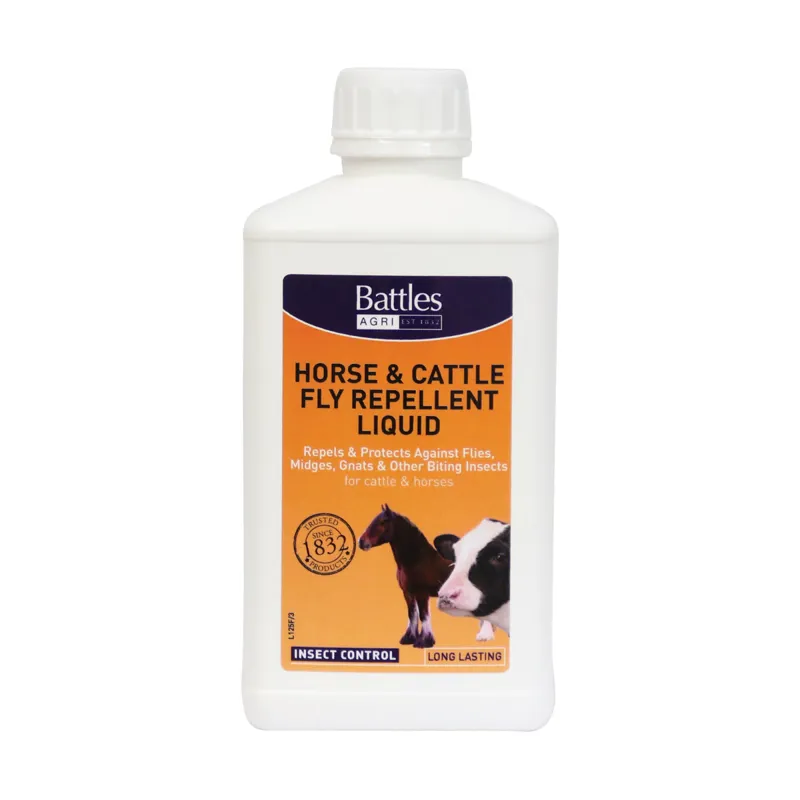 Battles Horse and Cattle Fly Repellent Liquid