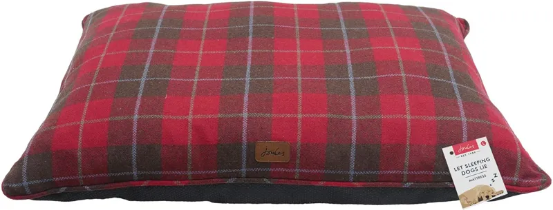 Joules Heritage Tweed Mattress - Red-2