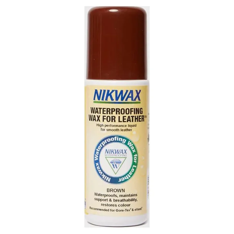 Nikwax Leather Waterproofing Wax - 125ml - Brown 