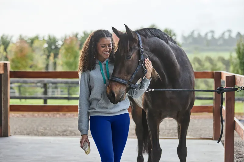 Dublin Camile Contrast Tie Hoodie - Grey Marble-8
