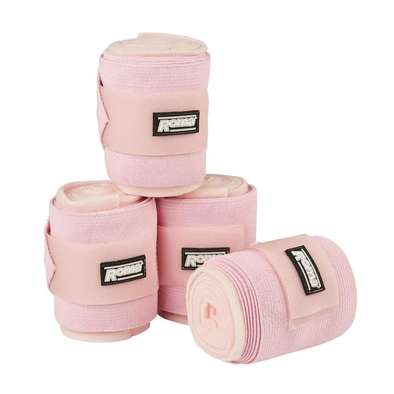 Roma Elastic Fleece Combi Bandage - Pink