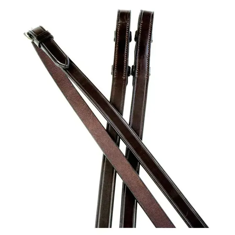 Collegiate Plain Reins IV - Brown