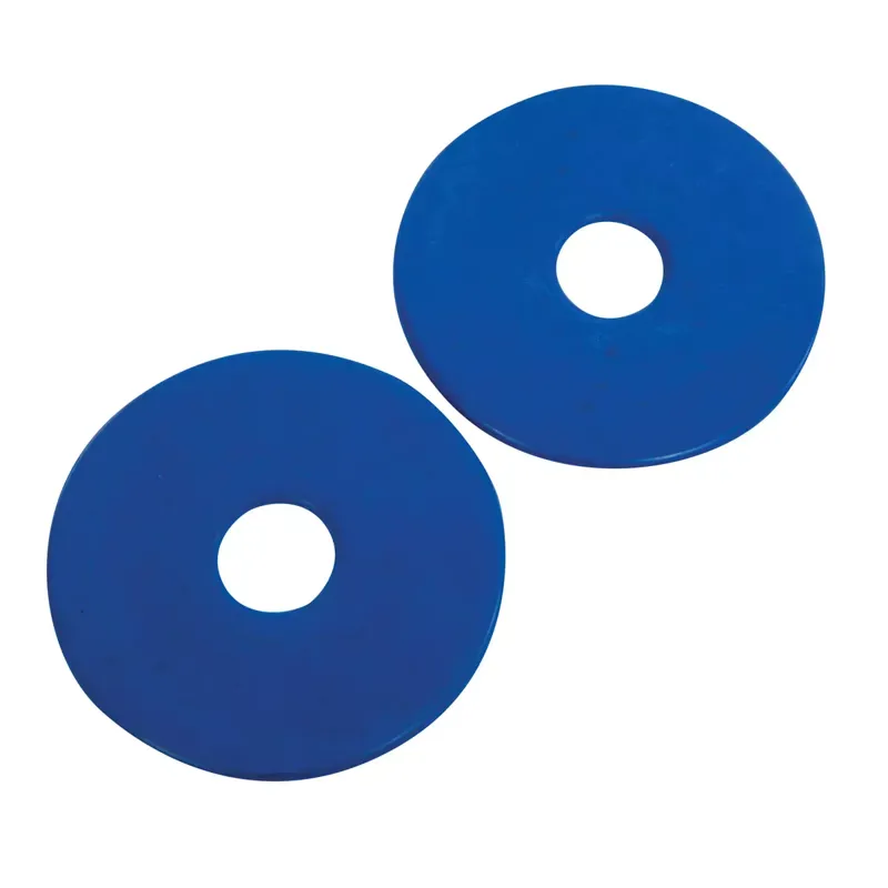 Korsteel Rubber Bit Guards - Blue