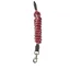 Kincade Leather Rope Lead - Burgundy/Brown