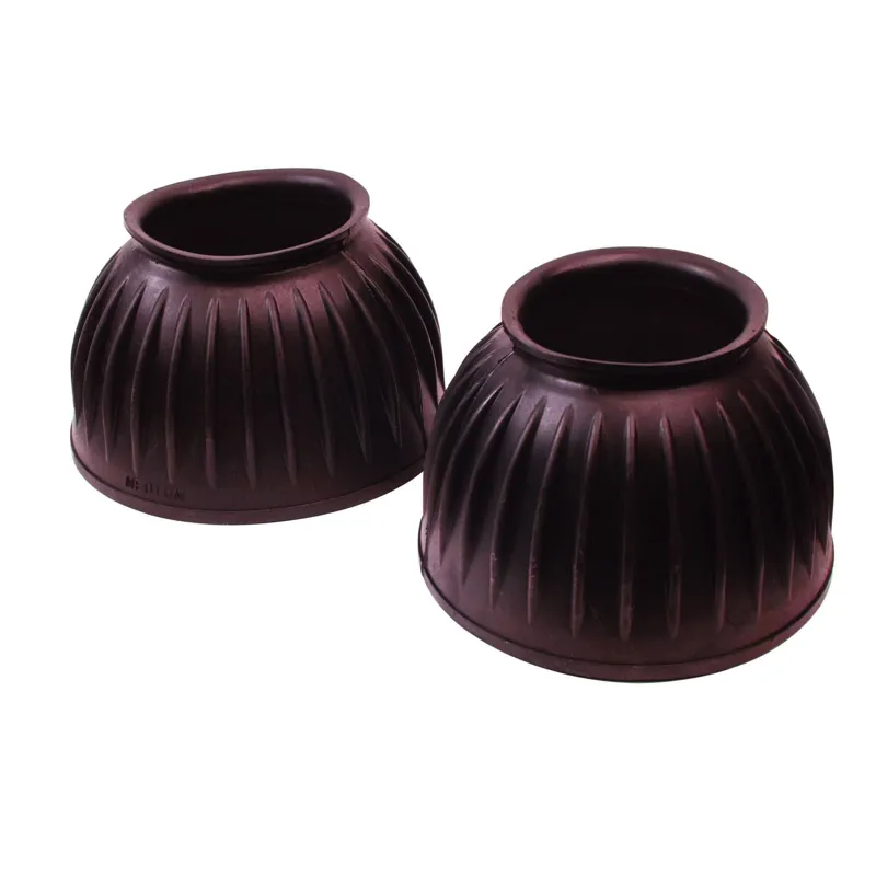 Saxon Pull On Bell Boots - Brown