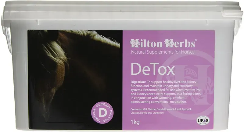 Hilton Herbs DeTox Liver and Kidney Powder Supplement - 1kg Tub