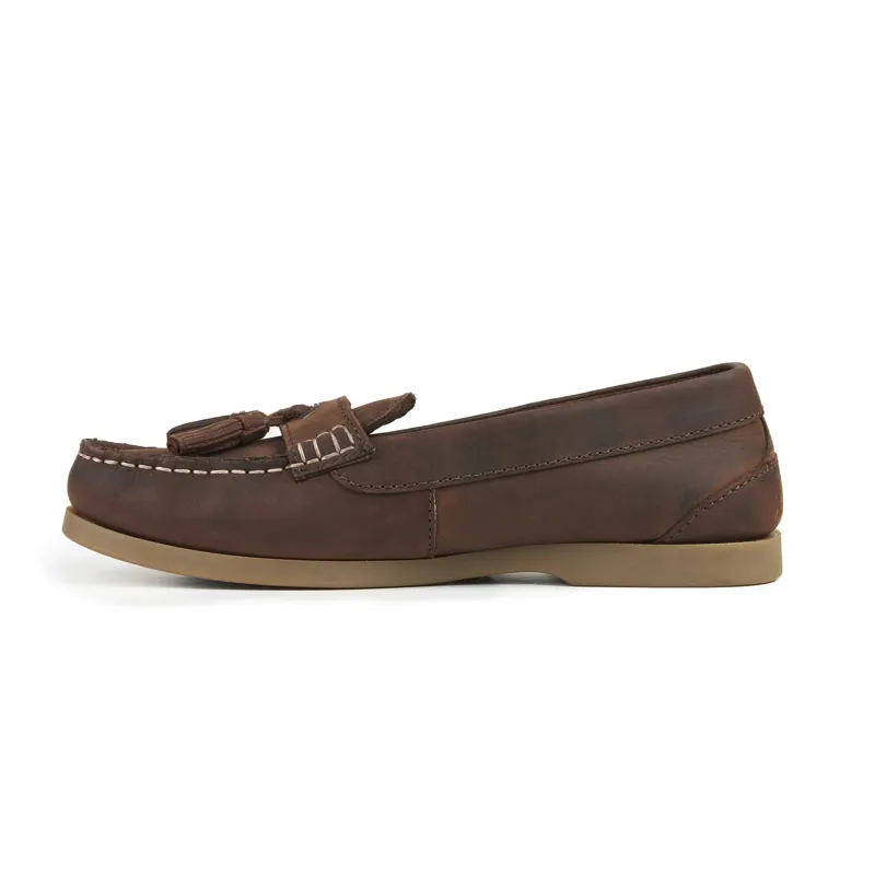 Shires Moretta Ladies Alita Loafers - Brown-3