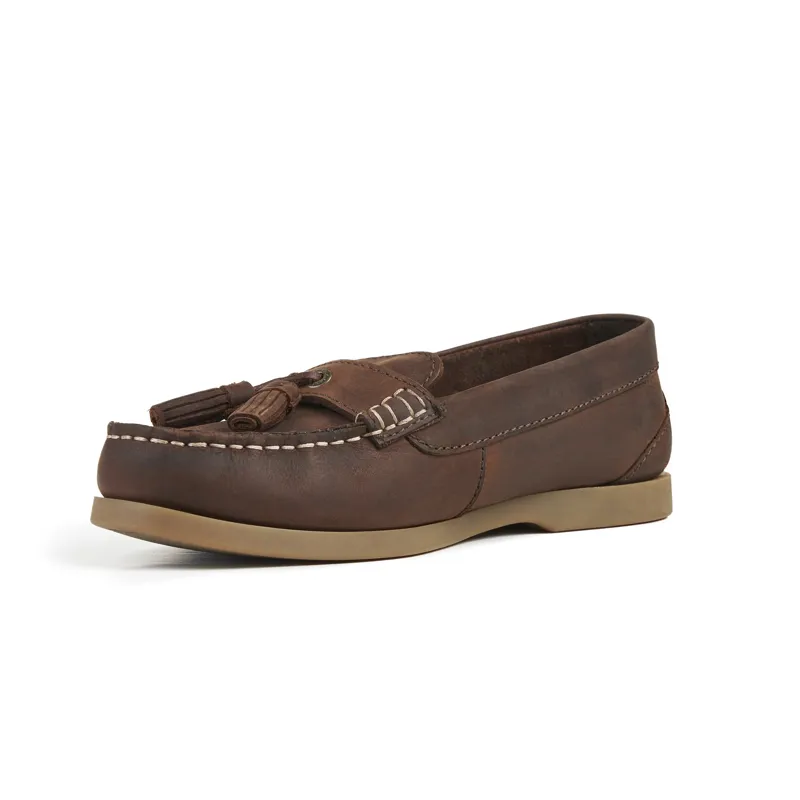 Shires Moretta Ladies Alita Loafers - Brown-1