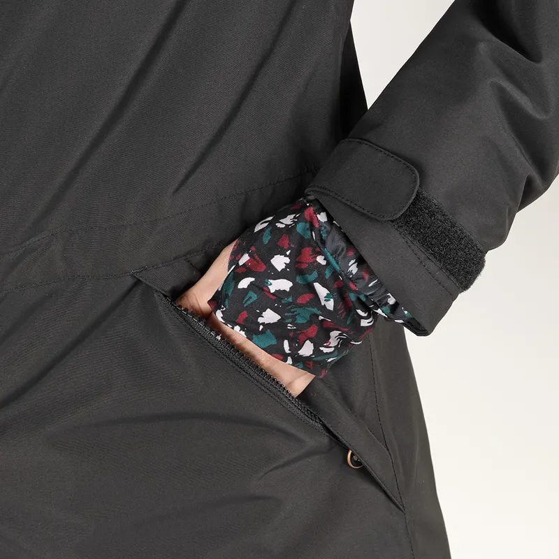 Shires Aubrion Woodford Ladies Waterproof Coat - Charcoal-2