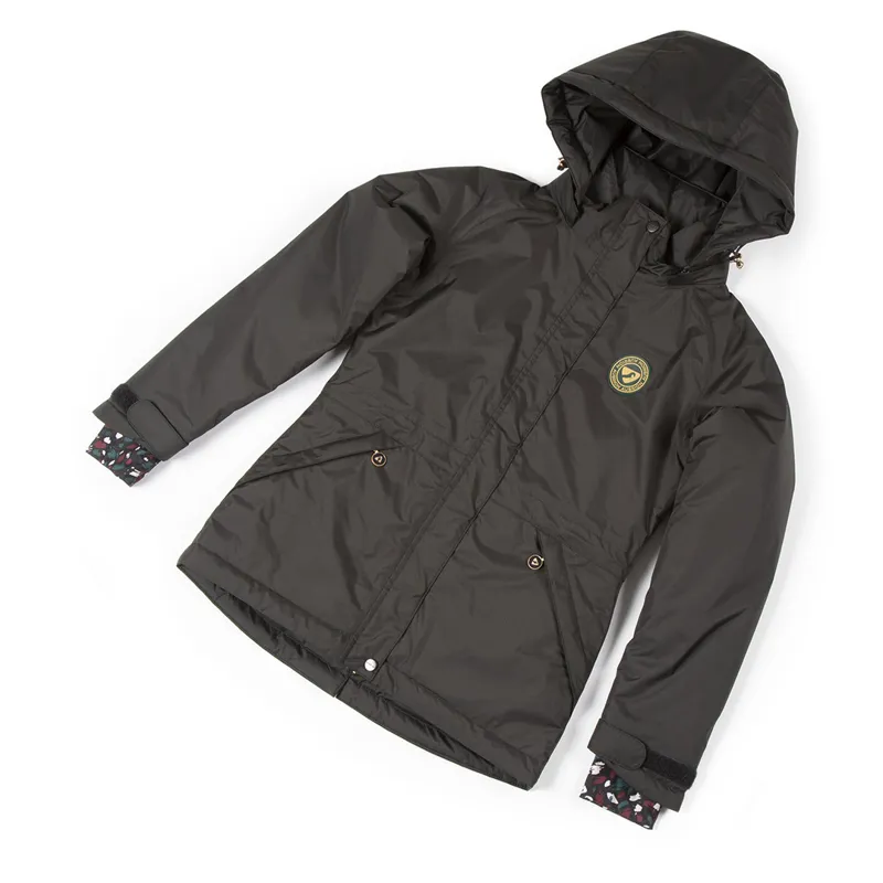 Shires Aubrion Woodford Children's Coat - Charcoal