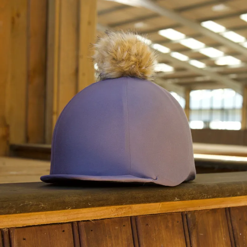 Shires Aubrion Team Hat Cover - Grey-1