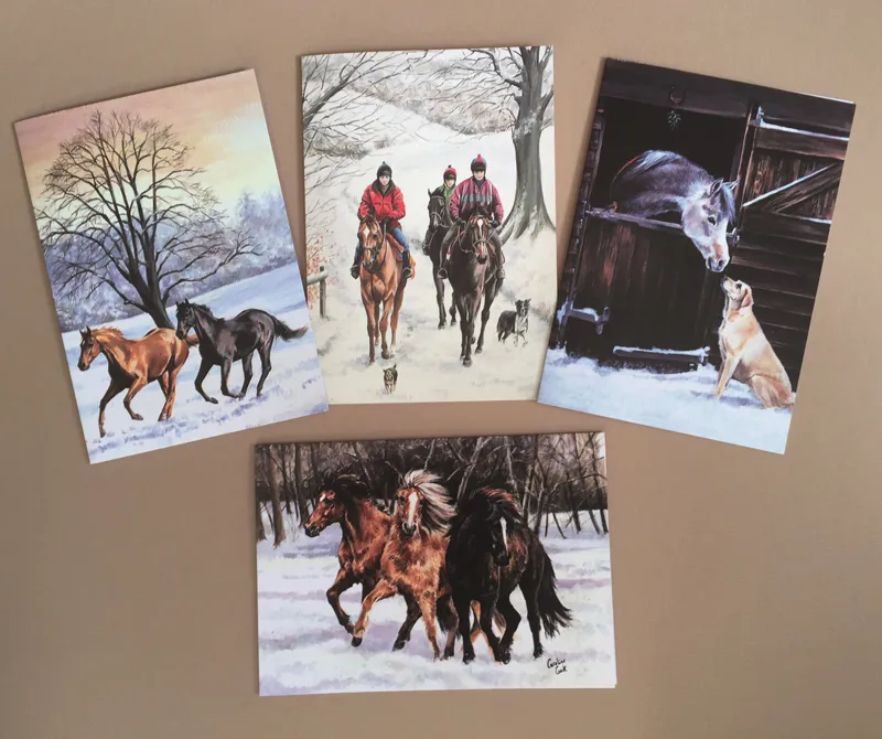 Caroline Cook Christmas Cards - Pack of 8