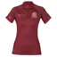 Shires Aubrion Team Ladies Short Sleeve Base Layer - Burgundy