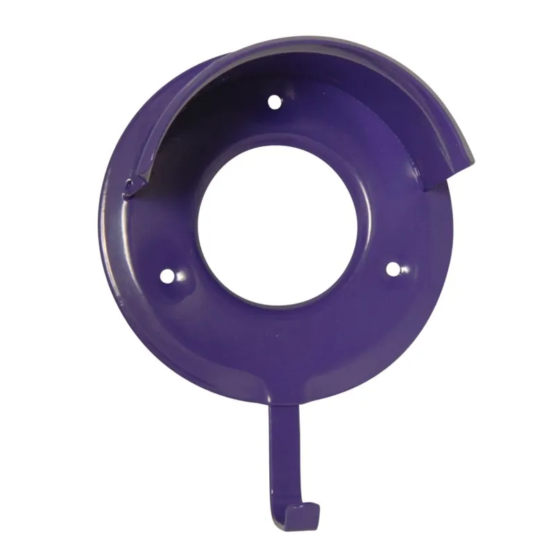 Roma Metal Bridle Bracket - Purple