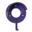 Roma Metal Bridle Bracket - Purple