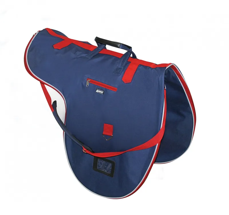 Roma Cruise Saddle Bag - Navy/Red/White