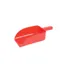 Roma Plastic Feed Scoop - Red