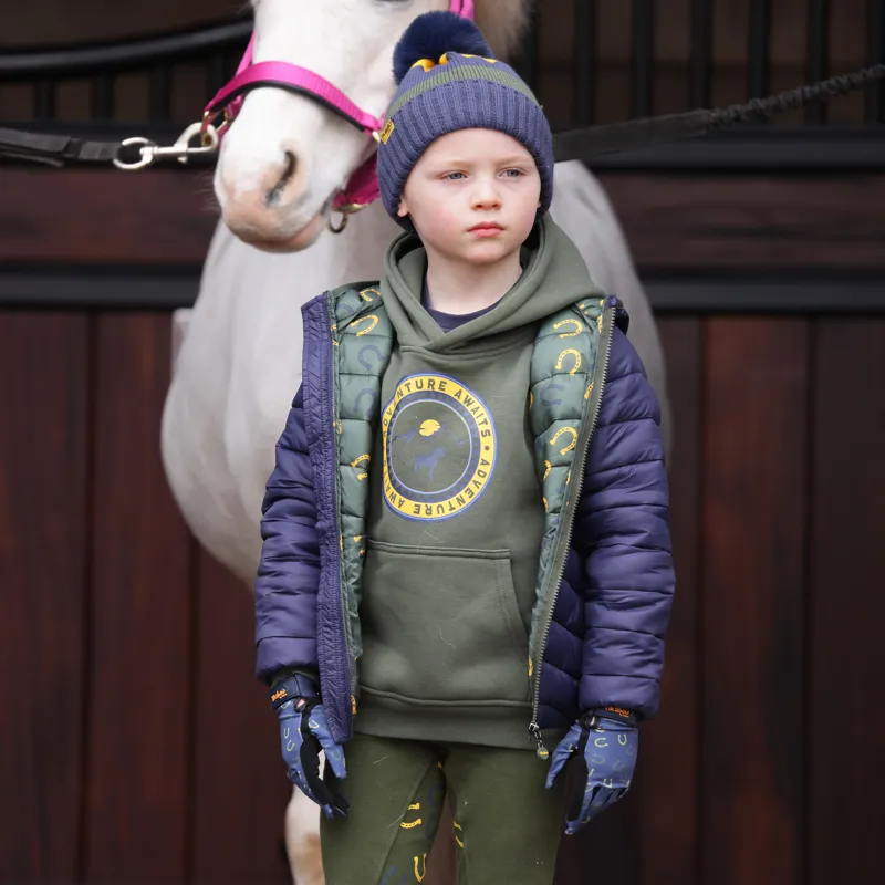 Shires Tikaboo Children's Padded Coat - Midnight-2