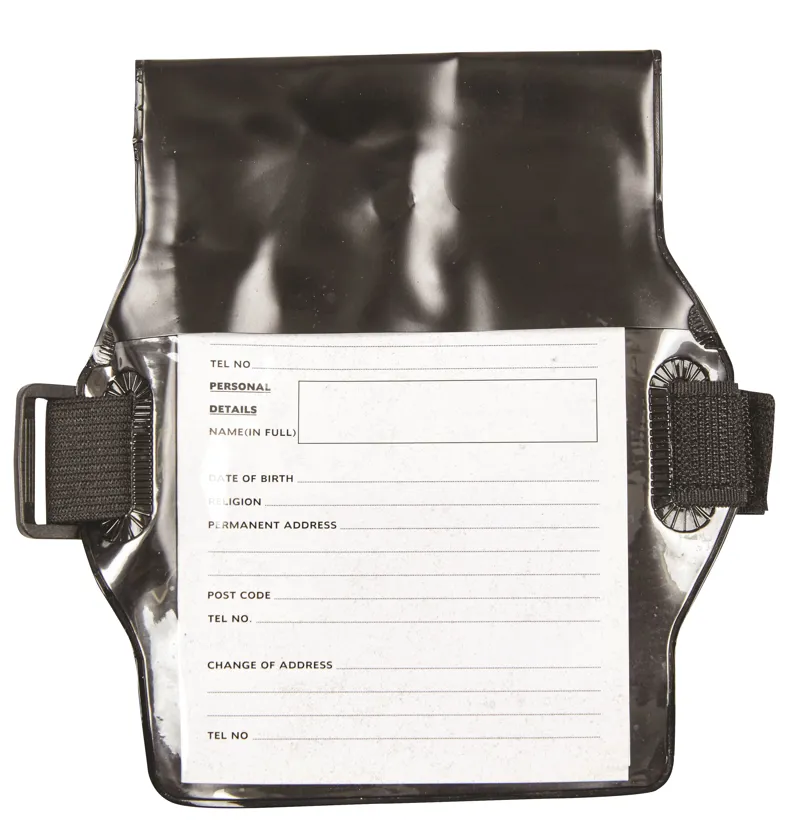 Roma Plastic Medical Arm Band - Black