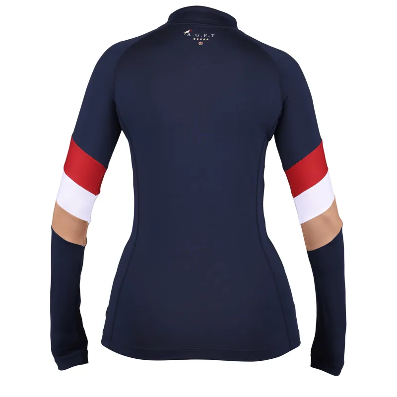 Shires Aubrion Team Winter Ladies Baselayer - Navy-1