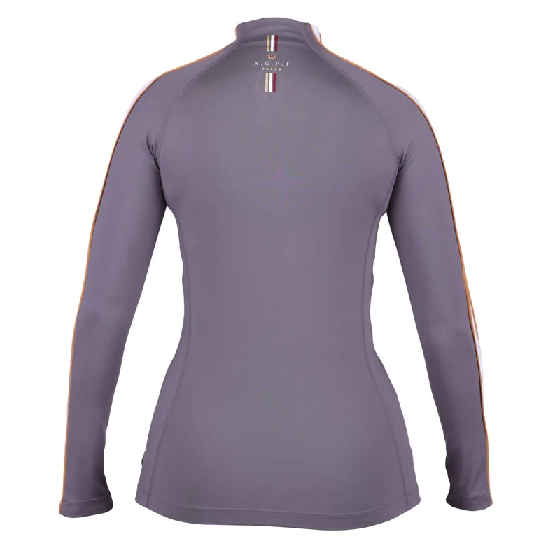 Shires Aubrion Team Winter Ladies Baselayer - Grey-3