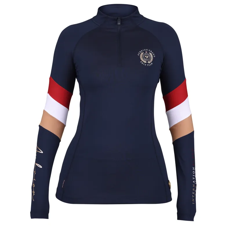 Shires Aubrion Team Winter Ladies Baselayer - Navy