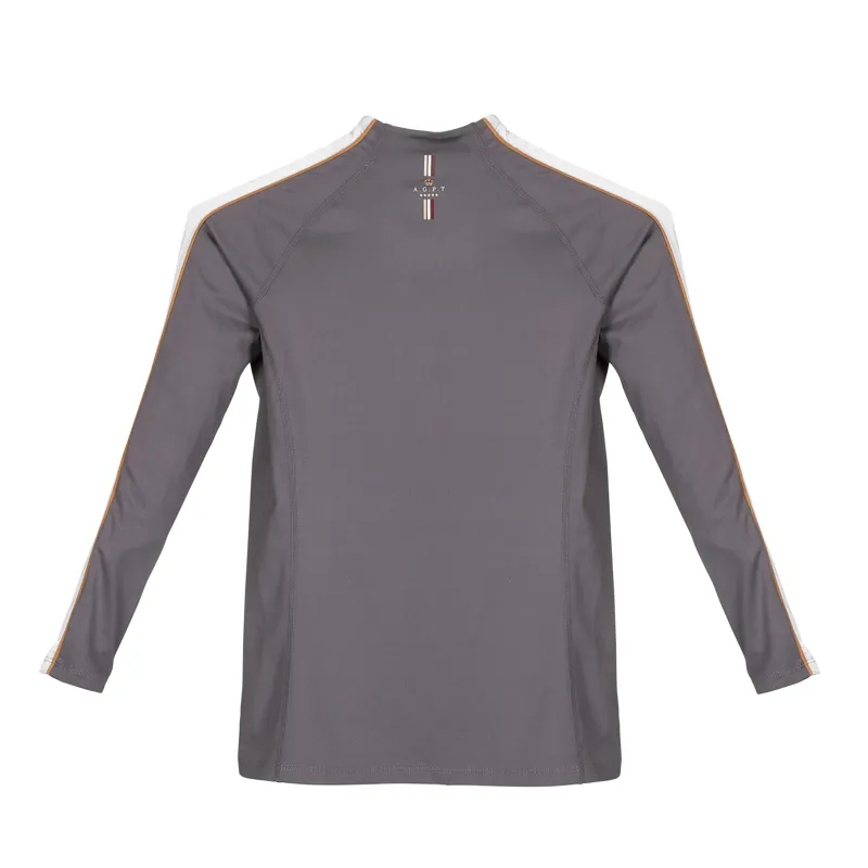 Shires Aubrion Team Winter Childrens Base Layer - Grey-1