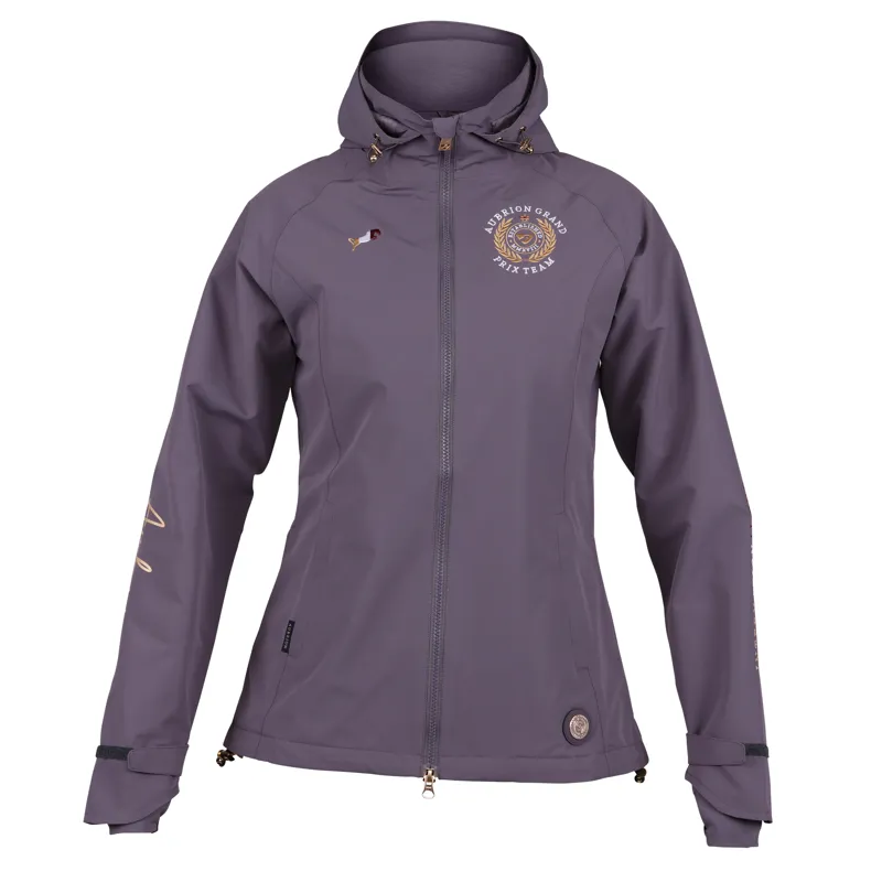Shires Aubrion Team Waterproof Ladies Jacket - Grey