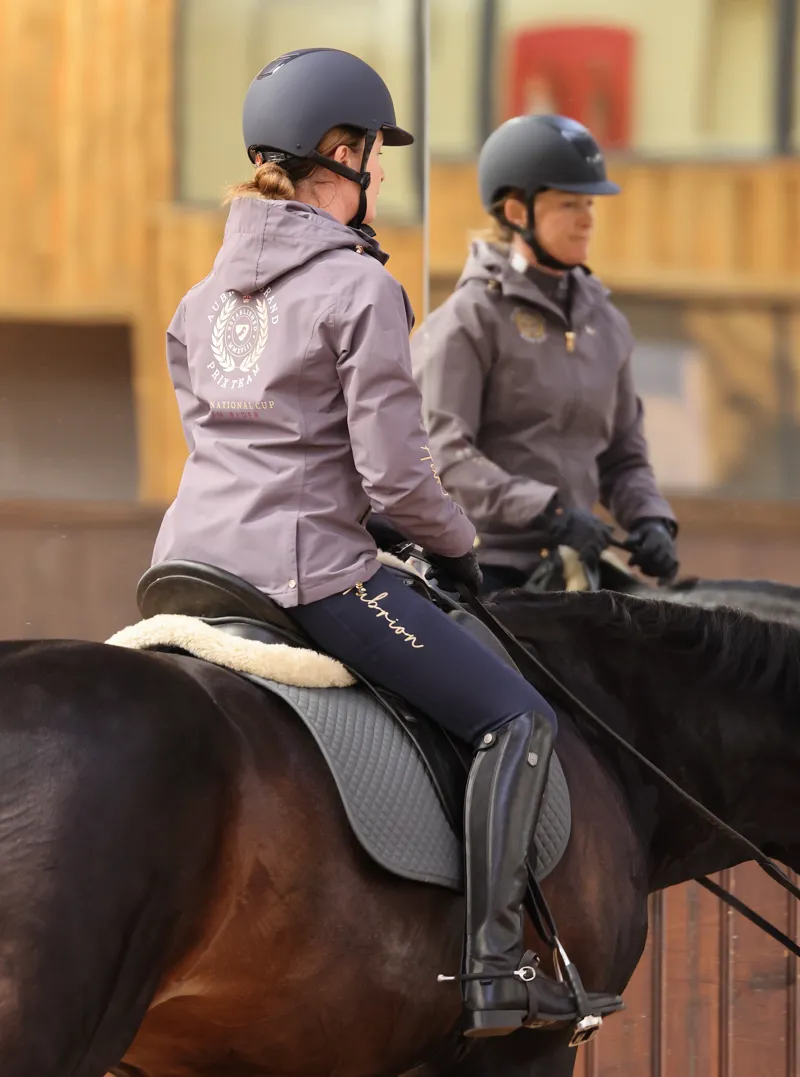 Shires Aubrion Team Waterproof Ladies Jacket - Grey-4