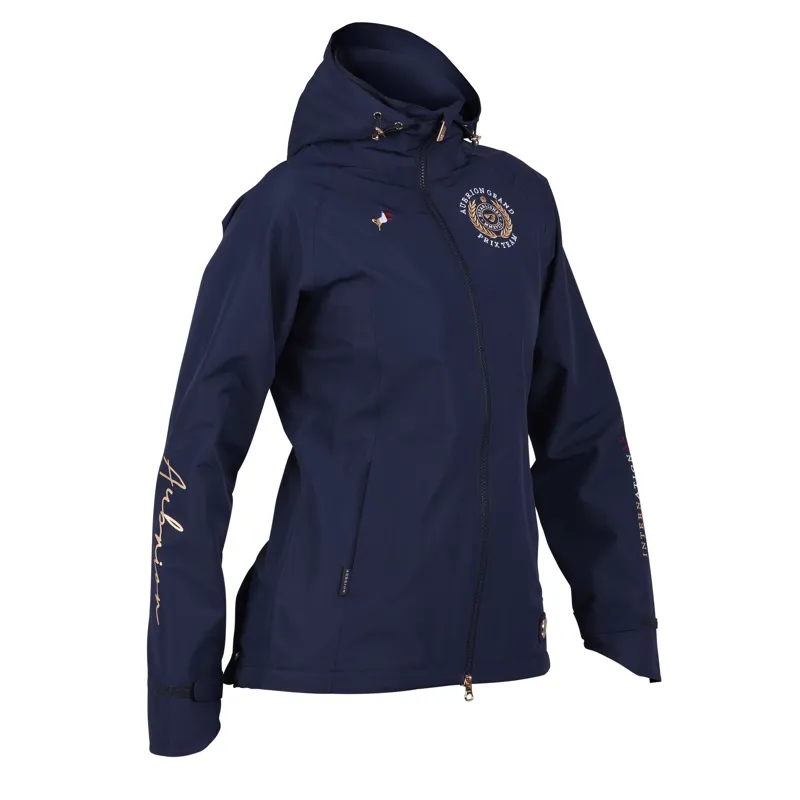 Shires Aubrion Team Waterproof Ladies Jacket - Navy-2