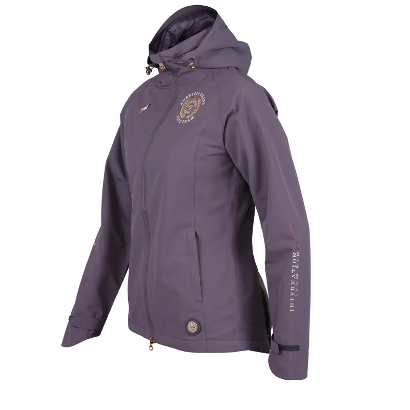 Shires Aubrion Team Waterproof Ladies Jacket - Grey-1
