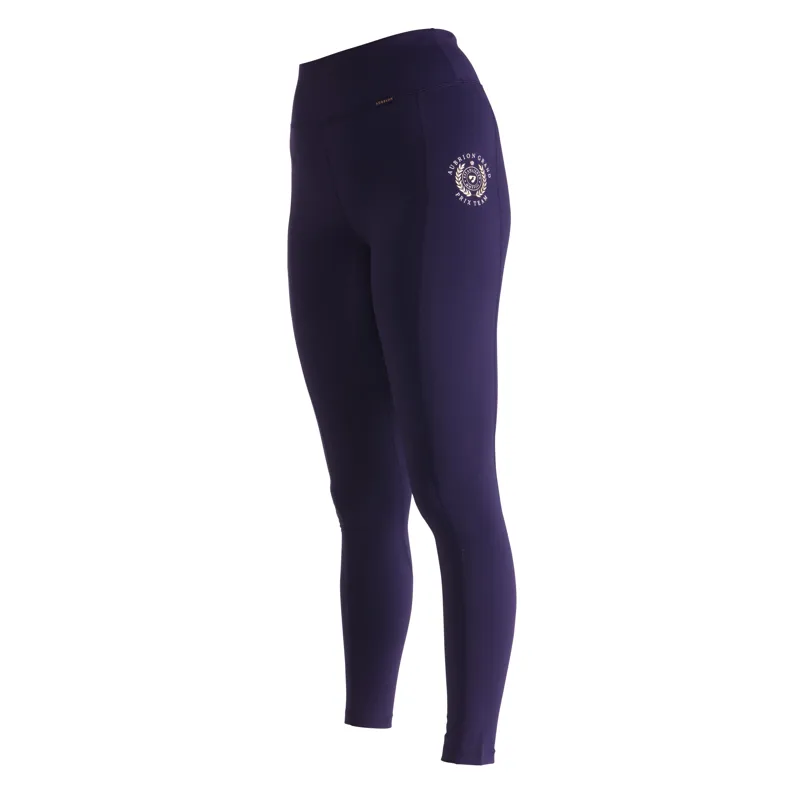 Shires Aubrion Team Non-Stop Active Tights - Navy-2