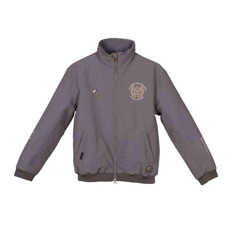 Shires Aubrion Team Childrens Jacket - Grey
