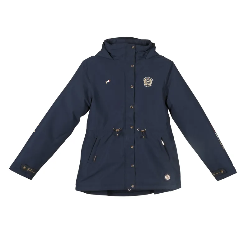 Shires Aubrion Team Waterproof Childrens Coat - Navy