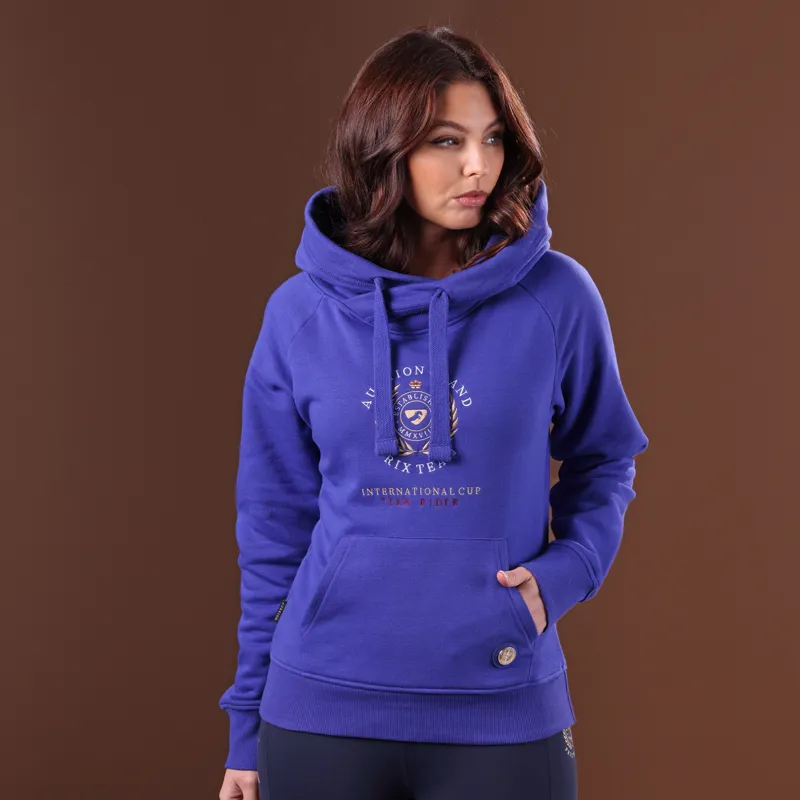 Shires Aubrion Team Hoodie - Blue-3