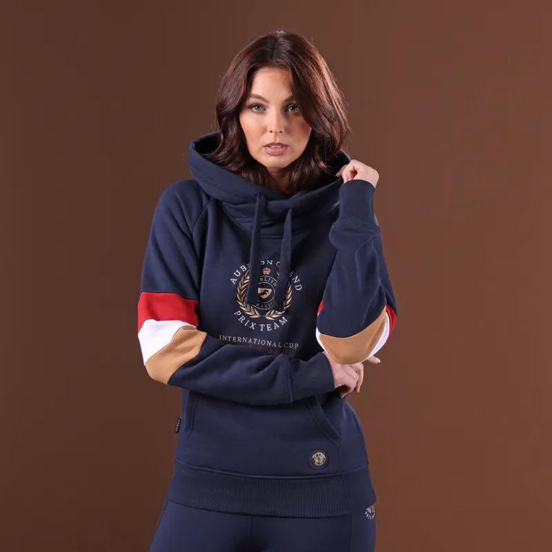 Shires Aubrion Team Hoodie - Navy-3
