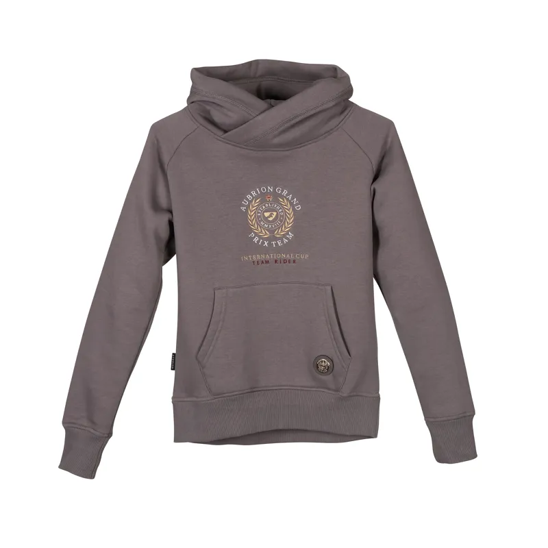 Shires Aubrion Team Childrens Hoodie - Grey