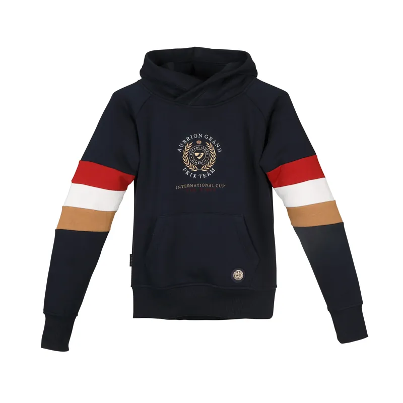 Shires Aubrion Team Childrens Hoodie - Navy