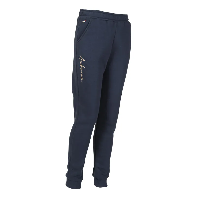Shires Aubrion Team Childrens Joggers - Navy