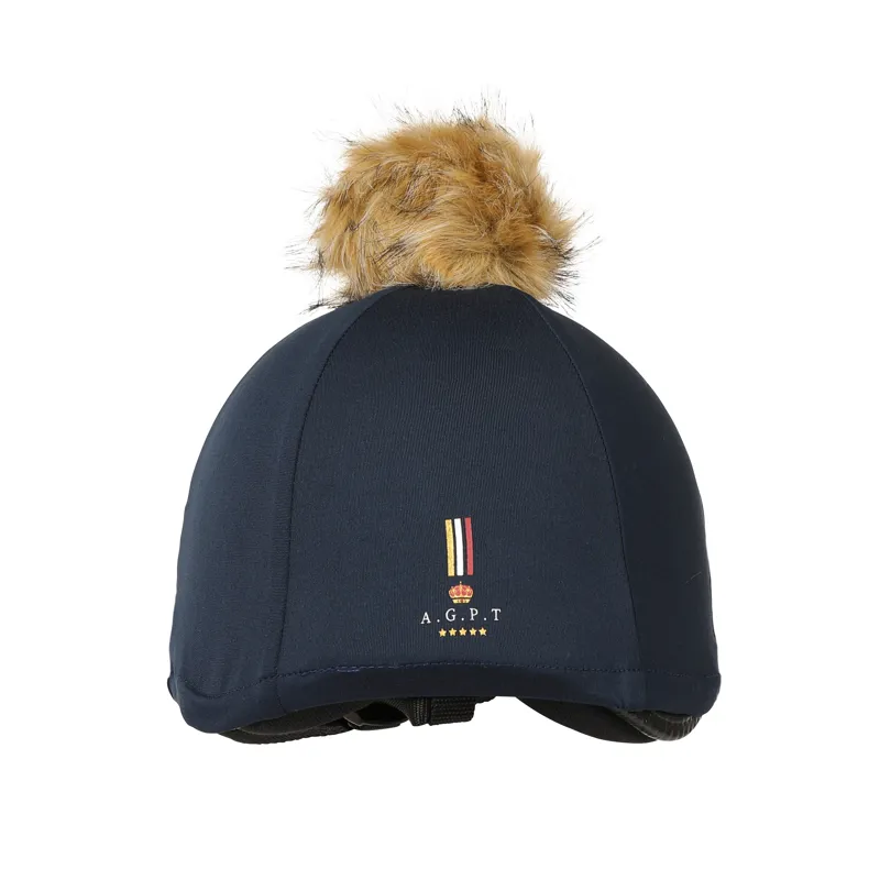 Shires Aubrion Team Hat Cover - Navy-1