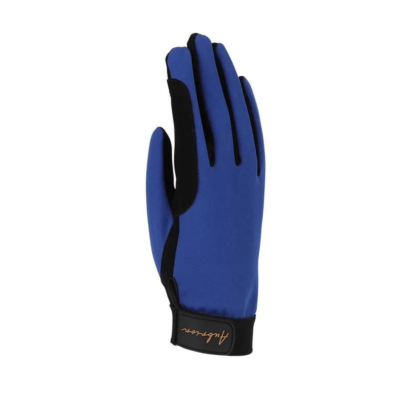 Shires Aubrion Team Winter Childrens Riding Gloves - Blue-1