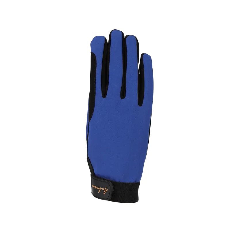 Shires Aubrion Team Winter Riding Gloves - Blue-2